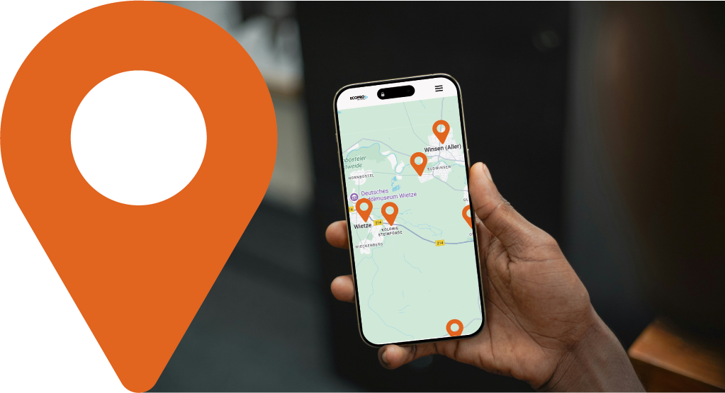 Standorte Smartphone
